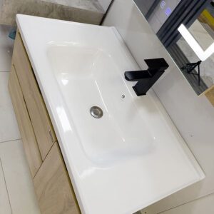 Chậu sứ đúc nguyên khối- men cao cấp chống trày, chống bám bẩn